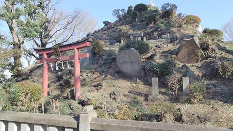 松尾神社の前にて