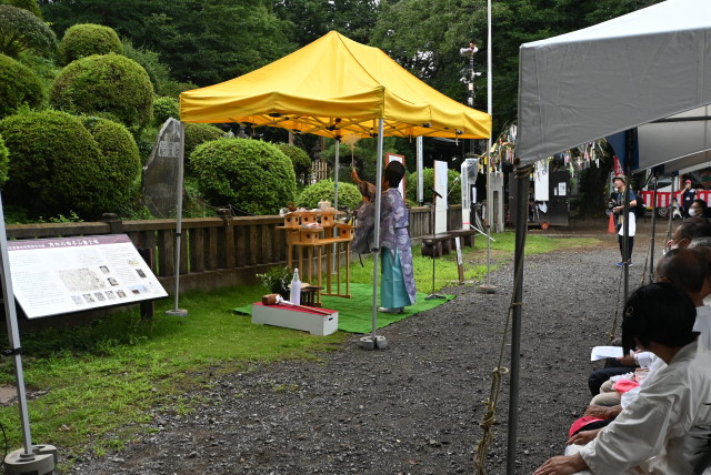 令和５年７月１日　水宮宮司による神事