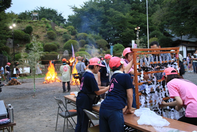 令和５年８月２０日　燃えさしをお持ち帰り