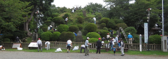令和５年９月１７日の草刈り清掃作業