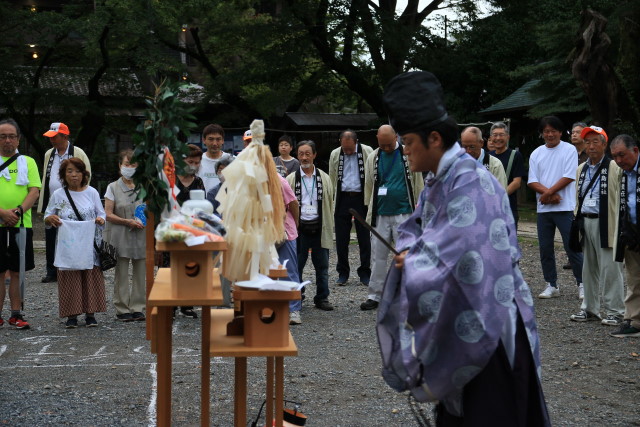 令和６年８月２４日　水宮宮司による祝詞