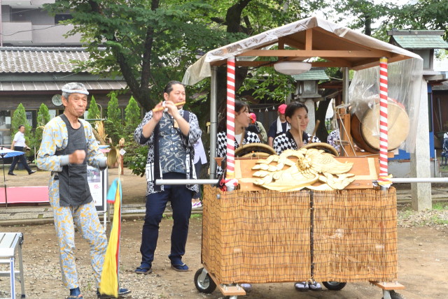 令和７年７月５日 上町囃子連