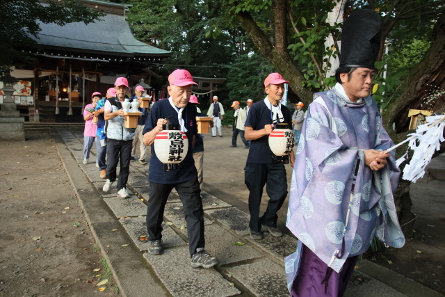 令和７年８月２３日 御神美を境内に移動