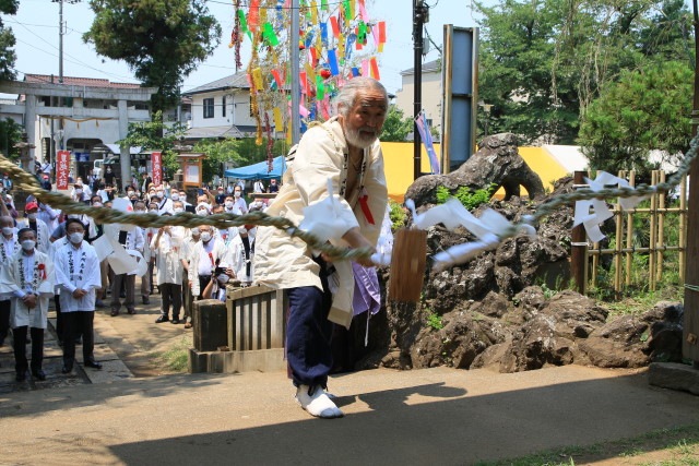 令和４年７月２日　手力男命（たぢからおのみこと）による「お道開き」