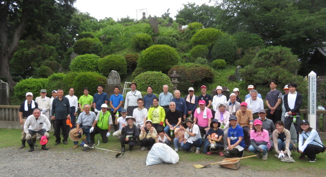 令和８年６月１４日の草刈り清掃作業に集まった方々