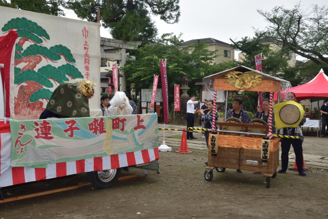 上町囃子連の皆さん
